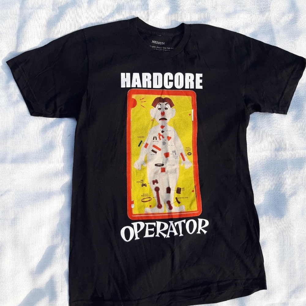 BNWOT Hard Core Operator Tee